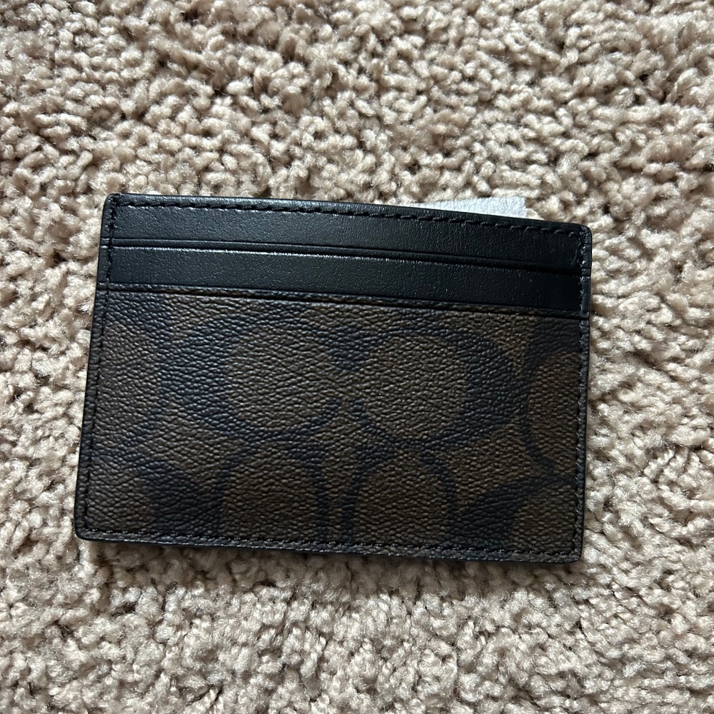 Coach card holder